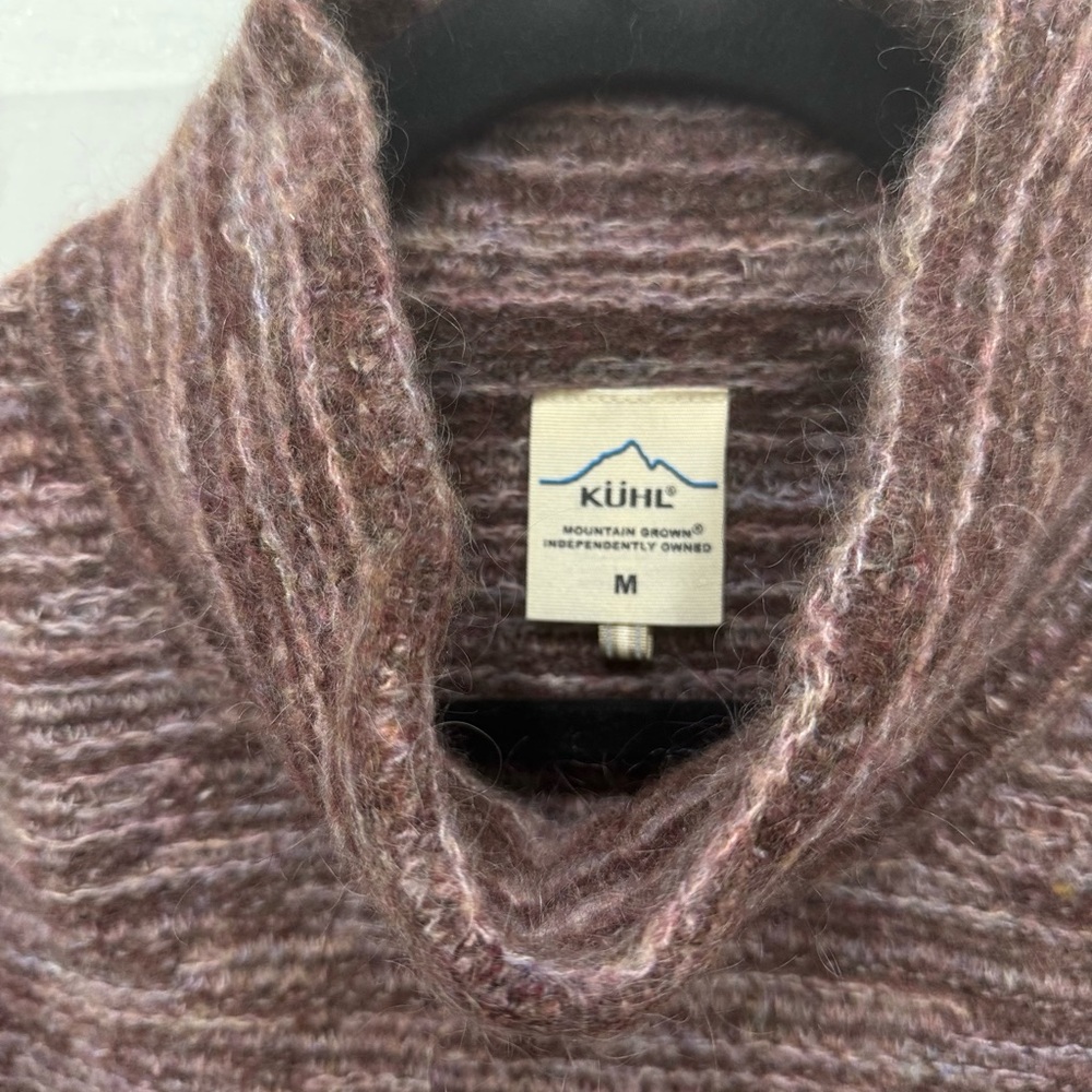 Kuhl Mohair Blend Multicolor Cowl Neck Sweater - Picture 12 of 14